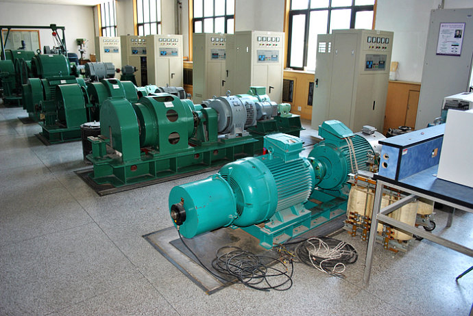 临泽某热电厂使用我厂的YKK高压电机提供动力